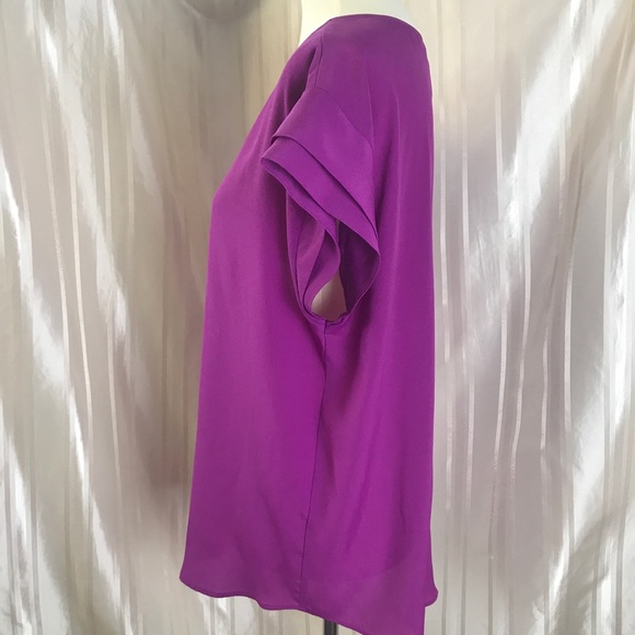 BCBG Purple Top - Picture 3 of 8